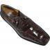 Ferrini 3747 Brown Genuine Alligator/Ostrich  Shoes